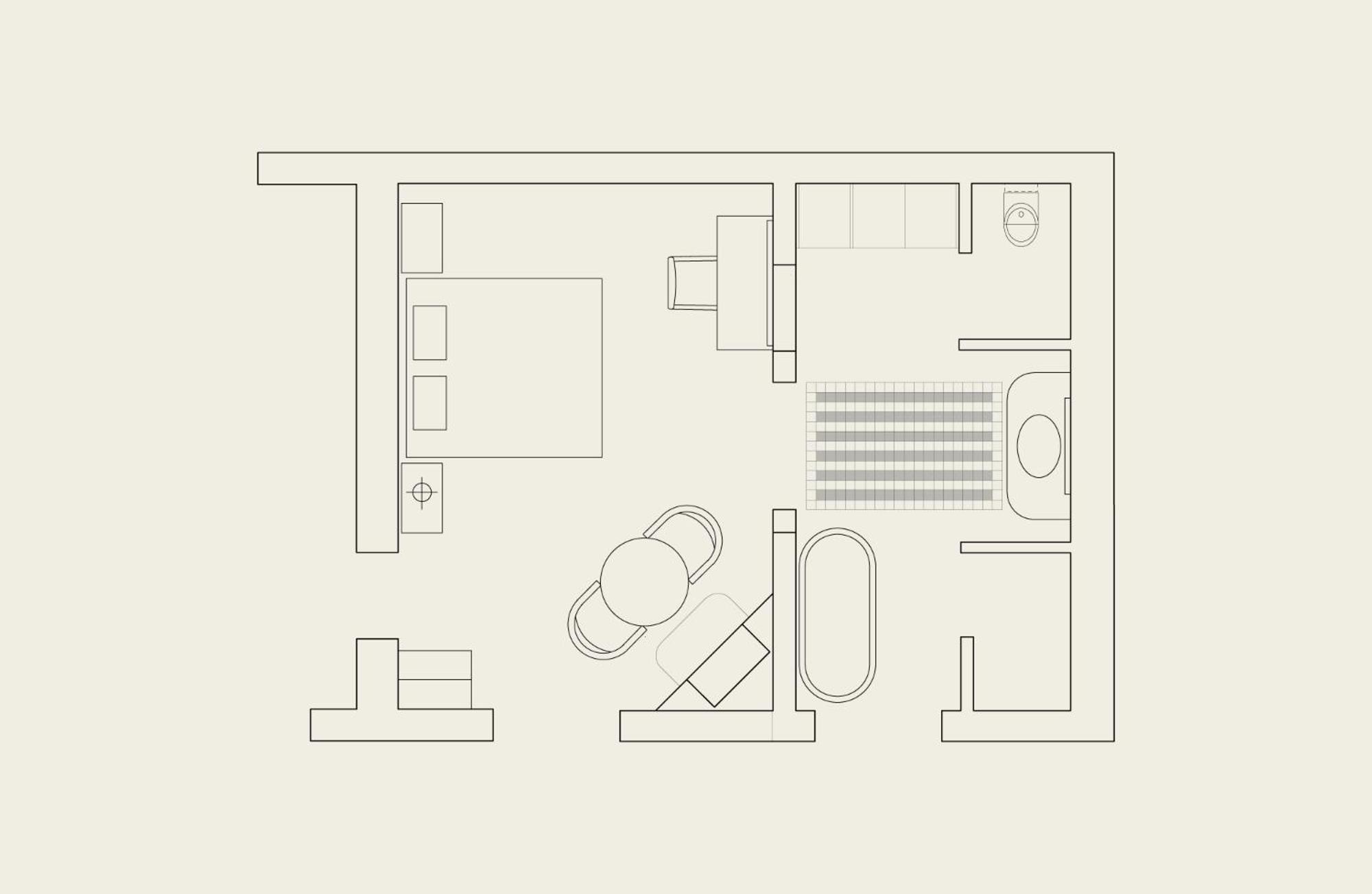 Suite mit Balkon
